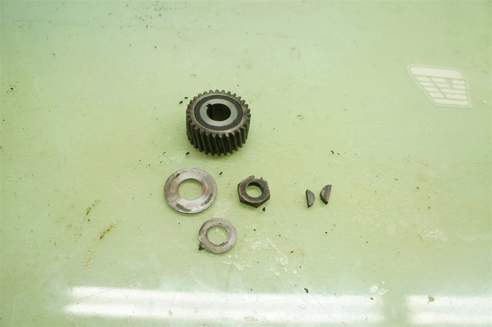 MOTOCICLETA 1920-1923 Indian Scout 37CI 600CC *2477 ENGRANAJE DE MANIVELA Foto 4 de 4