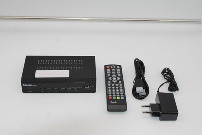 Strom 504 Decodeur TNT Terrestre - 1080P HD / DVB-T2 / H.264 / MPEG-4