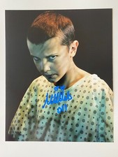 MILLIE BOBBY BROWN In Person Signed Autograph 20x25cm Stranger Things