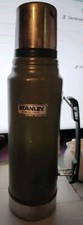 Vintage Stanley Aladdin Green Vacuum Bottle Thermos 1 Quart Made in USA