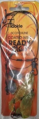Ready Rig Egg Sinker Scotchline 3/4 coated wire leaders