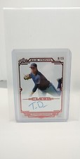 2019 Leaf Trinity TUCKER DAVIDSON Clear Acetate Red Foil Auto RC /15 Angels