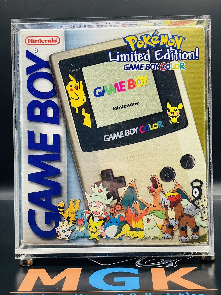 HOLY GRAIL AUS Nintendo Gameboy Color Limited Edition Pokémon Gold