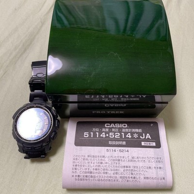 ProTrek PRW-5000 User Manual / Casio Module 5114
