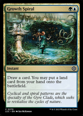 NM Growth Spiral, MTG, Lost Caverns of Ixalan, Magic the Gathering, 270