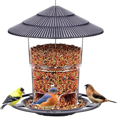 Vogelhaus Vogel Futterspender Futternapf wetterfest Hängend Natur