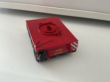 Heavy Haulage Corgi - Plain Red 3-Axle Bogie - Modern Heavy Haulage - 1:50 Scale