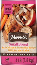 Healthy Grains Premium Dry Dog Food for Small Dogs, Wholesome and Natural Kibble