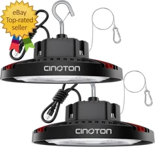 160W UFO LED High Bay Light Aluminum LED Shop Lights with 24000LM 5000K