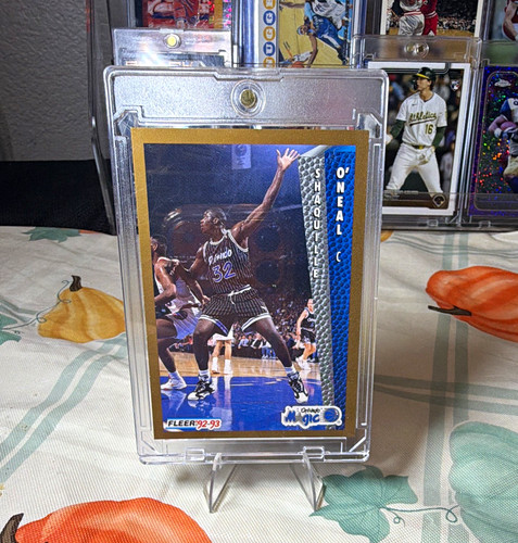 Fleer 1992-93 Shaquille O'Neal Orlando Magic Rookie Card #401