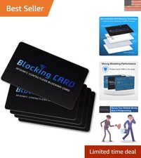 Pro RFID Blocking Sleeves Credit Card Protector  Passport Identity Theft 16-PCS