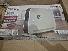 BLACK+DECKER BXCV41014GB 2.2KW Smart Convection Turbo Heater, Digital, White