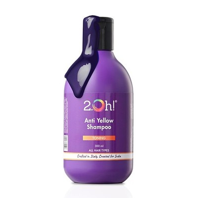 2.Oh! Italian Anti Yellow Shampoo |Purple Shampoo for Grey,Coloured,Blonde 300ml