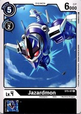 Jazadmon ST5-07 Black Common Champion  Digimon CCG Card 
