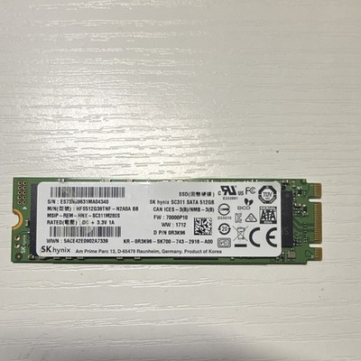 SK Hynix SC311 512GB M.2 2280 SATA III Internal SSD HFS512G39TNF-N2A0A
