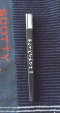 Scotty Cameron Titleist Studio Design Putter Grip Black w/White Dancing Letters