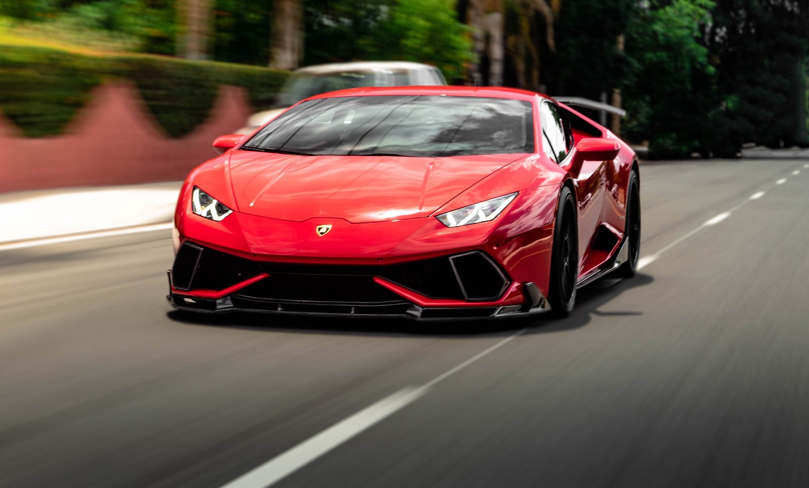 Vorsteiner Mondiale Carbon Fiber Front Spoiler fits Lamborghini Huracan LP580