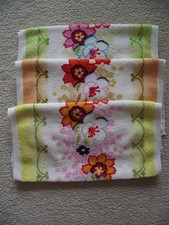 3 x China Handt&uuml;cher, DDR, 70er Jahre, Neu