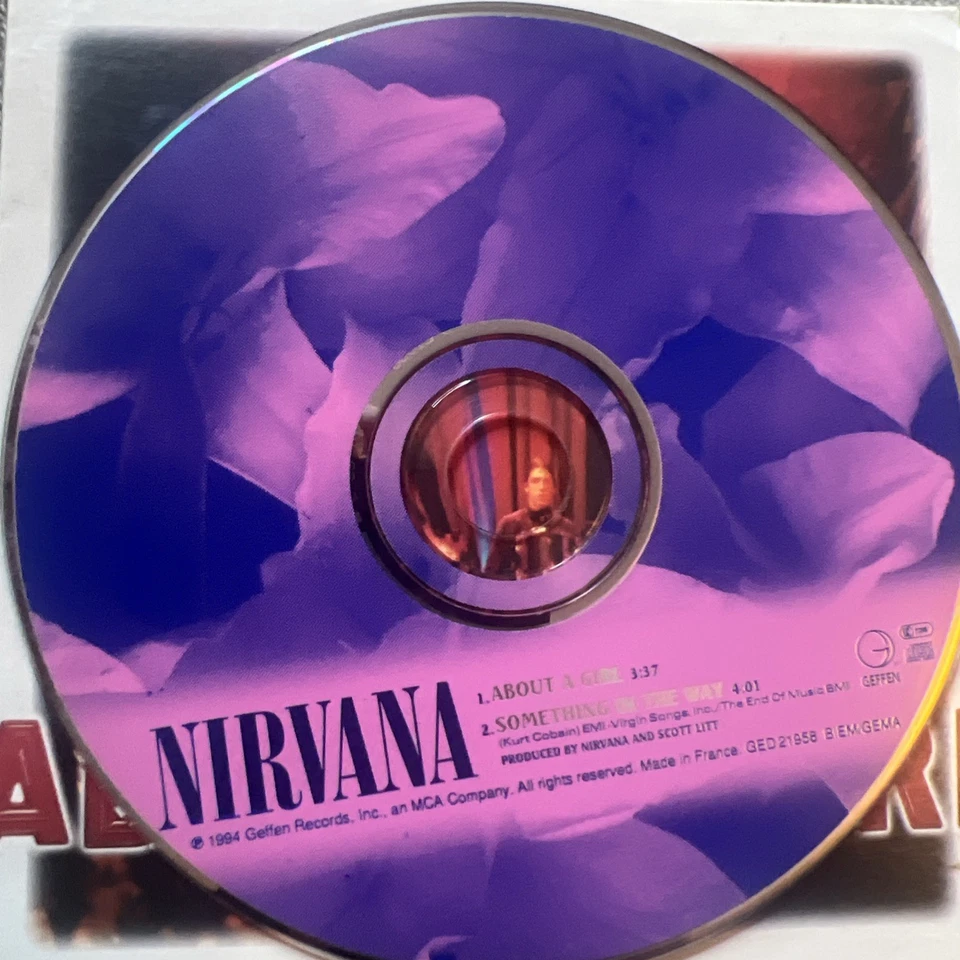 NIRVANA - About a Girl - Maxi-CD Cardsleeve - Bild 3 von 3