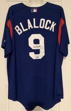 Hank Blalock Autograph Texas Rangers Batting Jersey Tristar Authentic