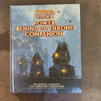 Cubicle Seven Warhammer Fantasy  RP  Power Behind the Throne Companion Book  New