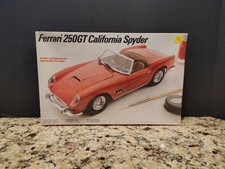 Ferrari 250gt California Spyder 124 Testors Model Kit Mib New Sealed