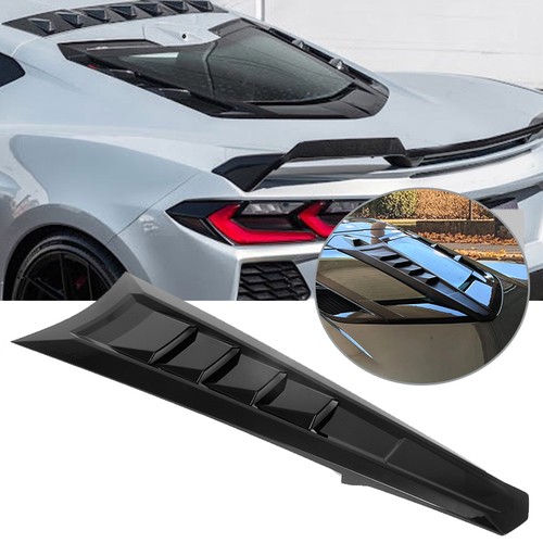 Apliques de ventana dividida trasera CV-C8R190007-PASB para 20-25 Corvette C8 Z51 Z06 cupé - Imagen 3 de 17