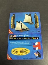 WizKids&nbsp;Pirates of the Revolution #UL083 Flying Fish Common) schooner new