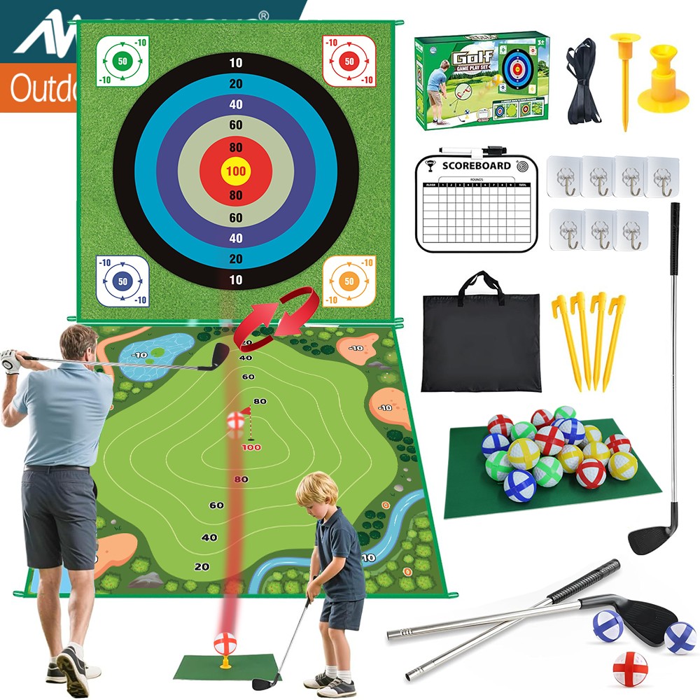 Chipping Game With Hitting Mat For Kids Adults Indoor Outdoor Gifts