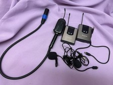 Alvoxcon TG2 Wireless Headset Lavalier Microphone System 2 Microphone Units