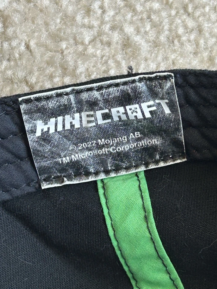 Sombrero Minecraft con billete gráfico ajustable Foto 3 de 3