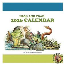NEW FROG AND TOAD 2026 Toad and Frog Calendar Calendar