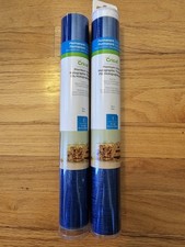 Cricut Blue Holographic Vinyl 2 Rolls 12" X 48" NEW Crafting Holographiques