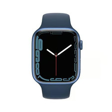 321) Apple Watch Series 7 (45 mm) Blau GPS Sm...