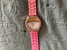 Pink Chic Women's Watch With Crystals