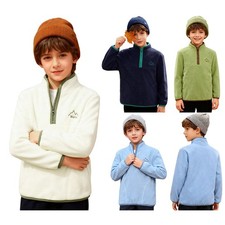 Kids Boys Sweatshirt Party Top Outerwear Jacket Photoshoot Casual Hiking Coat