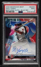2020 Bowman's Best of Blue Refractor /150 Nick Yorke #B20-NY PSA 9 MINT Auto b4d