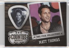 2014 Panini Country Music The Pick Collection Matt Thomas #15 2z3