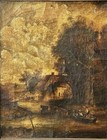 John Constable “The Valley Farm” Unverified Period Painting 19th Century Oil
