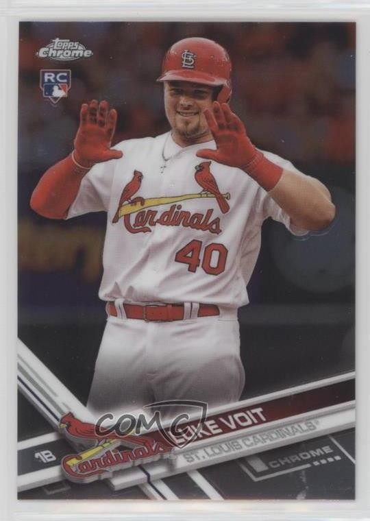 2017 Topps Chrome Update Target Exclusive Luke Voit #HMT36 4l3