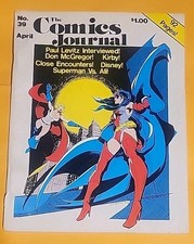 Cover of The Comics Journal #39