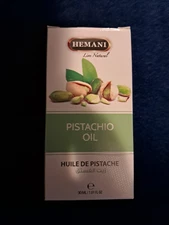 🥜 Hemani Pistachio Oil - 30mL / 1.0 fl oz - Vitamin-Rich Skin & Hair Elixir