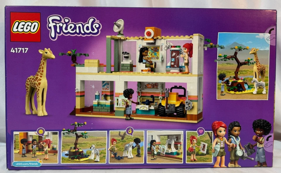 LEGO FRIENDS 41717 Mia's Wildlife Rescue -NUEVO Sellado, Envío Gratis, Jirafa Foto 2 de 4