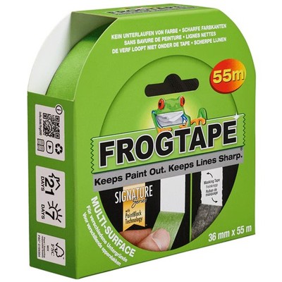 FrogTape Multi Surface Klebeband 36 mm x 55 m Malerkrepp