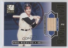 2001 Donruss Elite Back 2 Back Jacks 80/100 Phil Rizzuto #BB-30 HOF 2i9