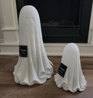 Martha Stewart White Cheesecloth Set Ghost Halloween Light-Up Home goods