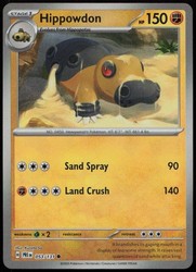 Hippowdon (Poke Ball Pattern) 053/131 Prismatic Evolutions