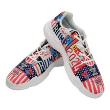 Donald Trump 2024 Keep America First Tennis Shoes Men's Size 11.5