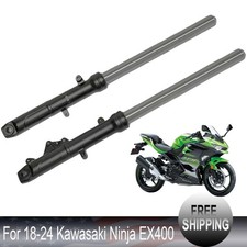 New Front Shock Absorber Fork Suspension For Kawasaki Ninja 400 EX400 2018-2024
