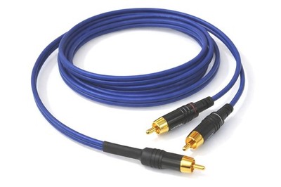 Sommercable -Onyx- HighEnd Cinch-Y-Kabel für Subwoofer - Blau